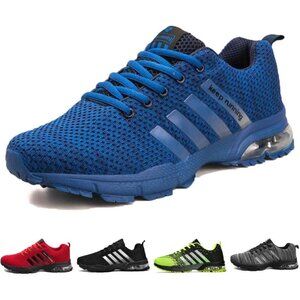 Mens Running Shoes Lightweight Breathable Sneakers Casual Athletic Walking Shoes